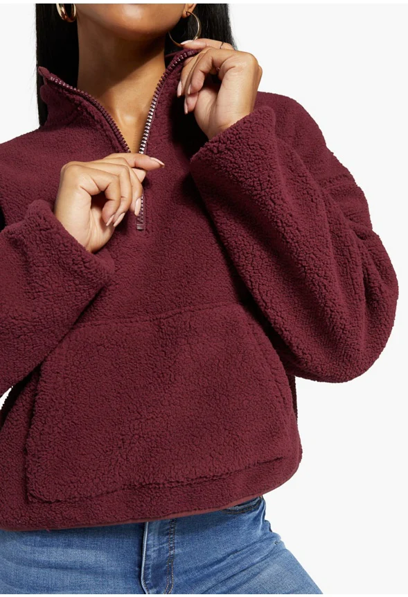 Half Zip Pullover Fleece - Image 3