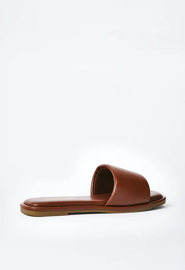 Halle Flat Slide Sandal - Image 5