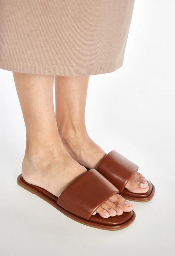 Halle Flat Slide Sandal - Image 7