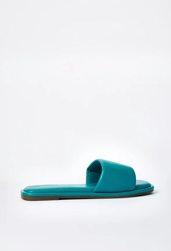 Halle Flat Slide Sandal - Image 4