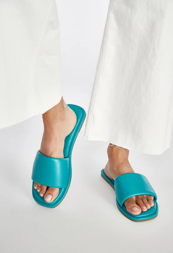 Halle Flat Slide Sandal - Image 7