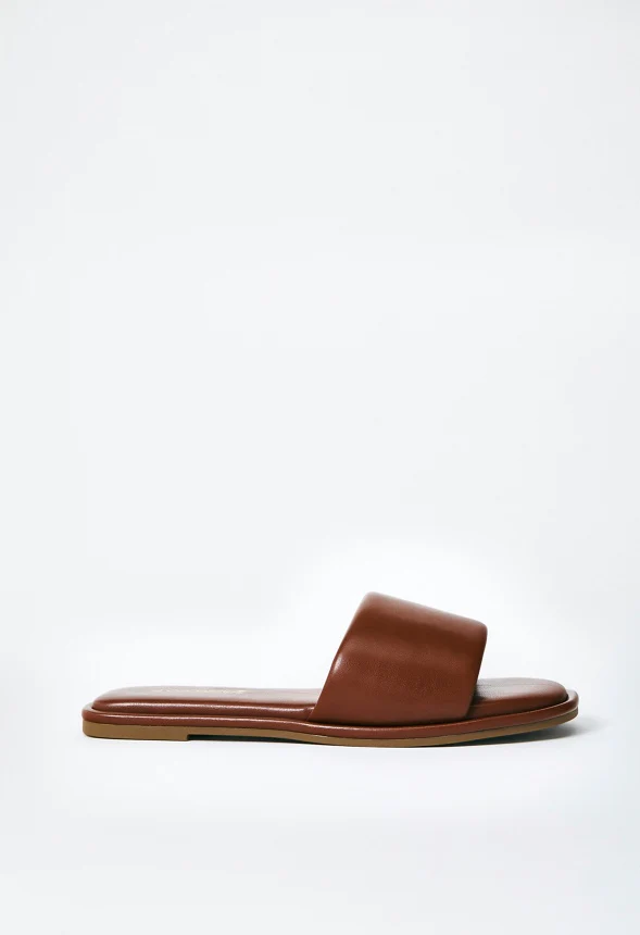 Halle Flat Slide Sandal - Image 3