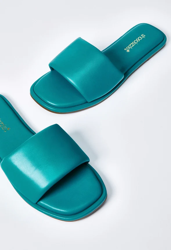 Halle Flat Slide Sandal - Image 8