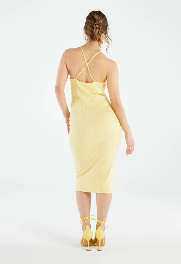 Halter Midi Dress - Image 2