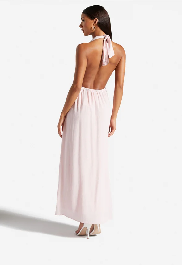 Halter Neck Maxi Dress - Image 2