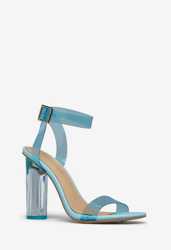 Hanna Transparent Heeled Sandal - Image 2