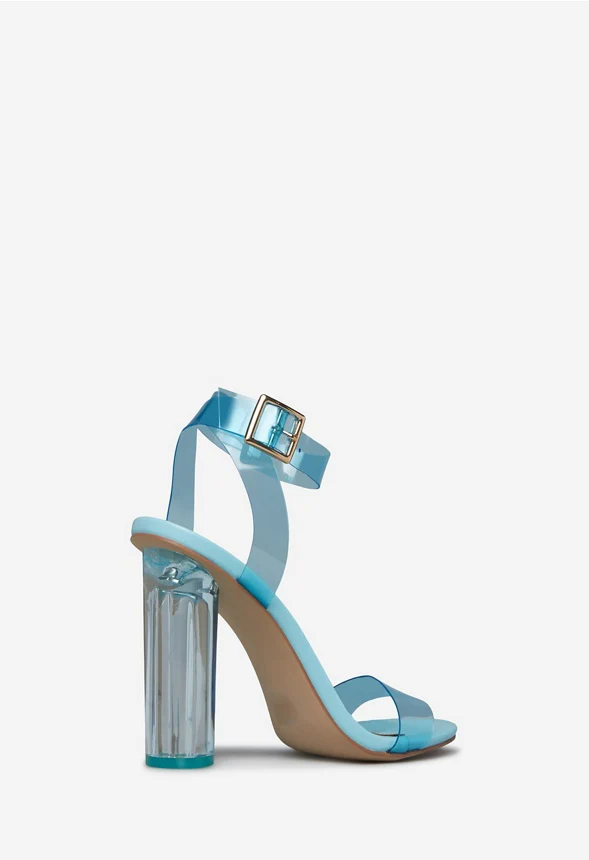 Hanna Transparent Heeled Sandal - Image 3