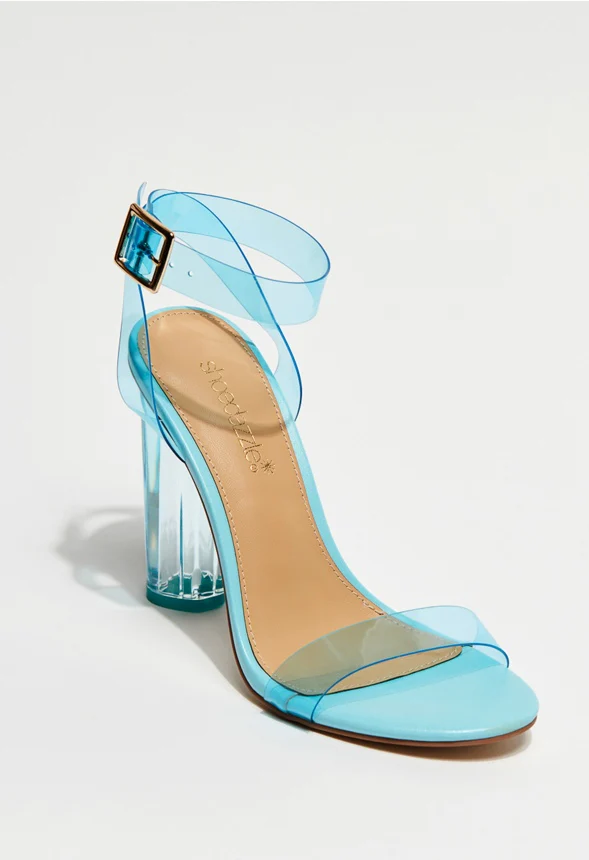 Hanna Transparent Heeled Sandal - Image 5