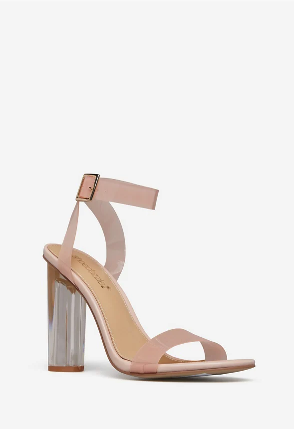 Hanna Transparent Heeled Sandal - Image 2
