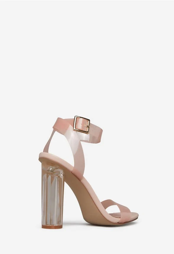 Hanna Transparent Heeled Sandal - Image 3