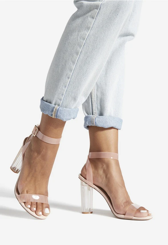Hanna Transparent Heeled Sandal - Image 6