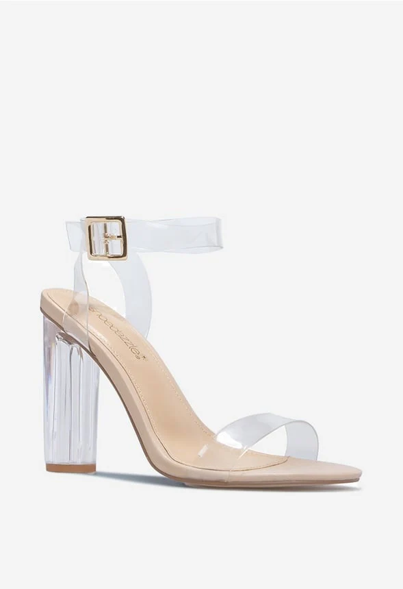 Hanna Transparent Heeled Sandal - Image 3