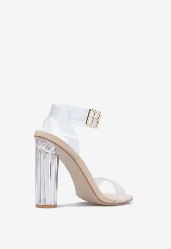 Hanna Transparent Heeled Sandal - Image 4