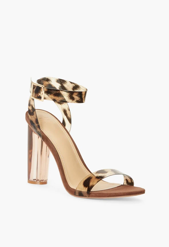 Hanna Transparent Heeled Sandal - Image 5