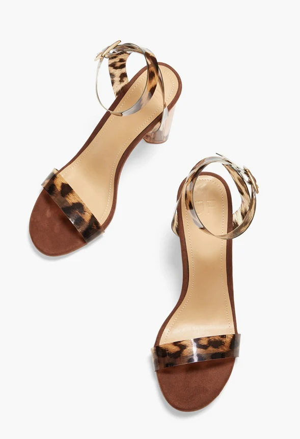 Hanna Transparent Heeled Sandal - Image 6