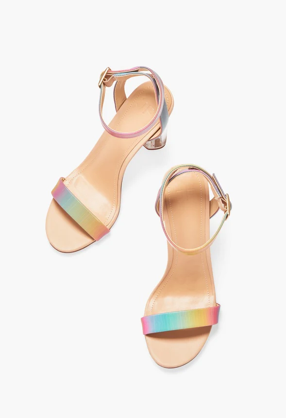 Hanna Transparent Heeled Sandal - Image 6