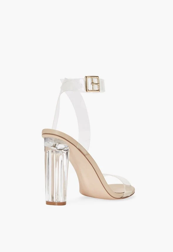 Hanna Transparent Heeled Sandal - Image 4