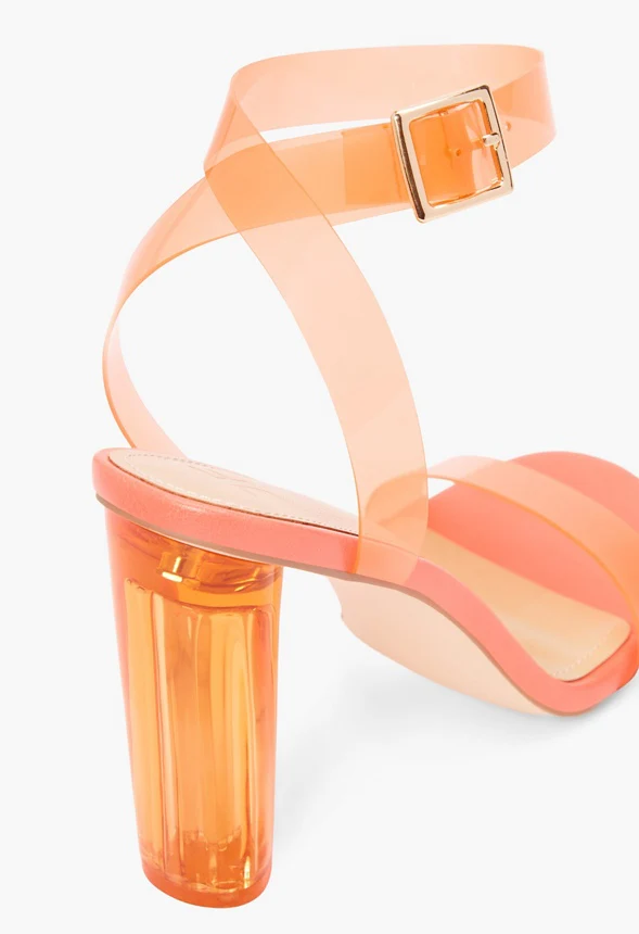 Hanna Transparent Heeled Sandal - Image 4