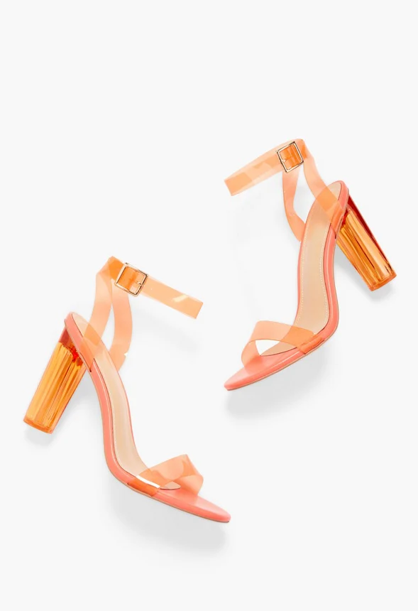 Hanna Transparent Heeled Sandal - Image 6