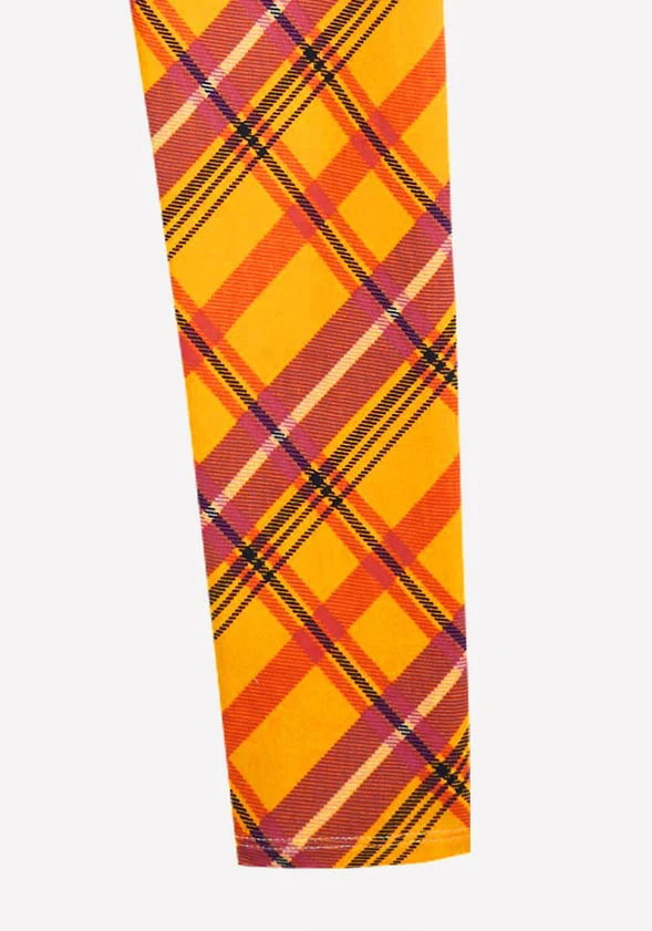 Harvest Plaid Legging - Image 2
