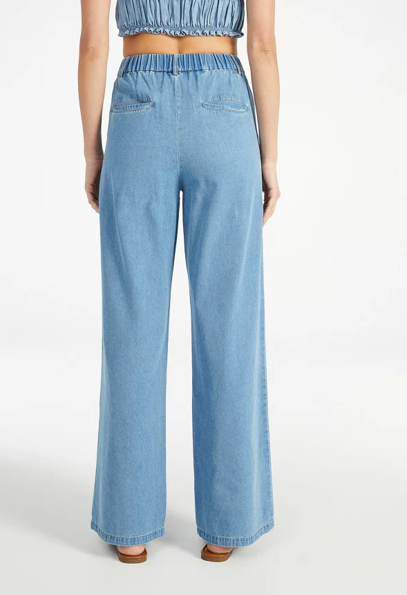 Hayden Clean Front Denim Trousers - Image 2