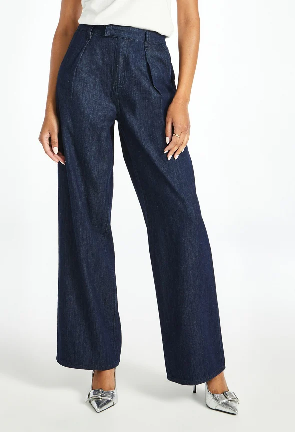 Hayden Clean Front Denim Trousers - Image 3