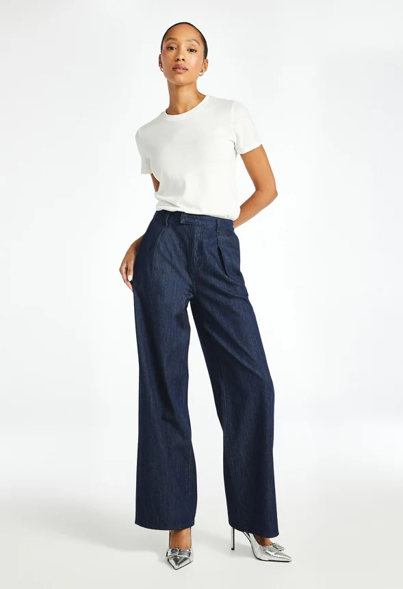 Hayden Clean Front Denim Trousers - Image 8