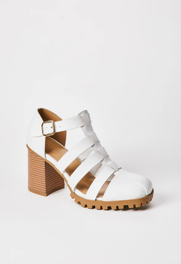 Hazel Block Heeled Pump - Image 3