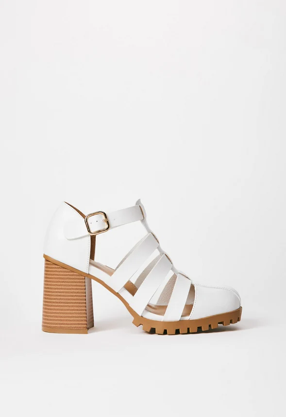 Hazel Block Heeled Pump - Image 4