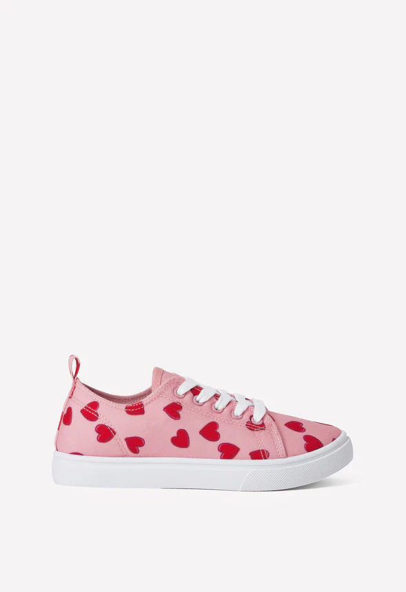 Heart Lace Up Sneaker - Image 4