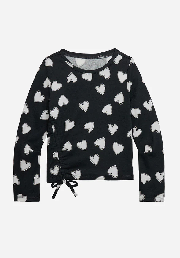 Heart Side Cinch Tee - Image 2