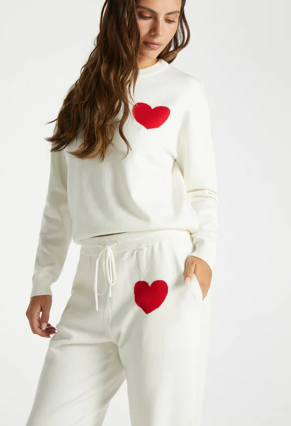 Heart Sweater Joggers - Image 2