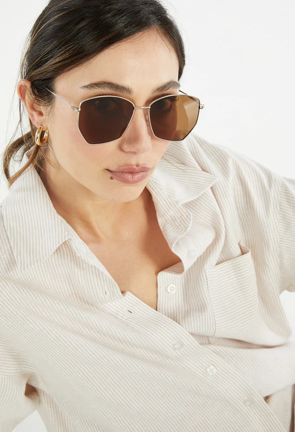 Hexagon Sunglasses - Image 2