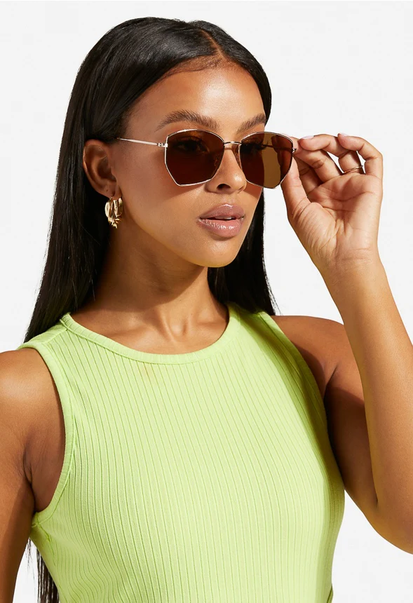 Hexagon Sunglasses - Image 3