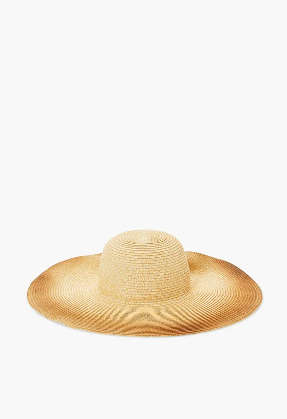 Hidden Bow Straw Hat - Image 2