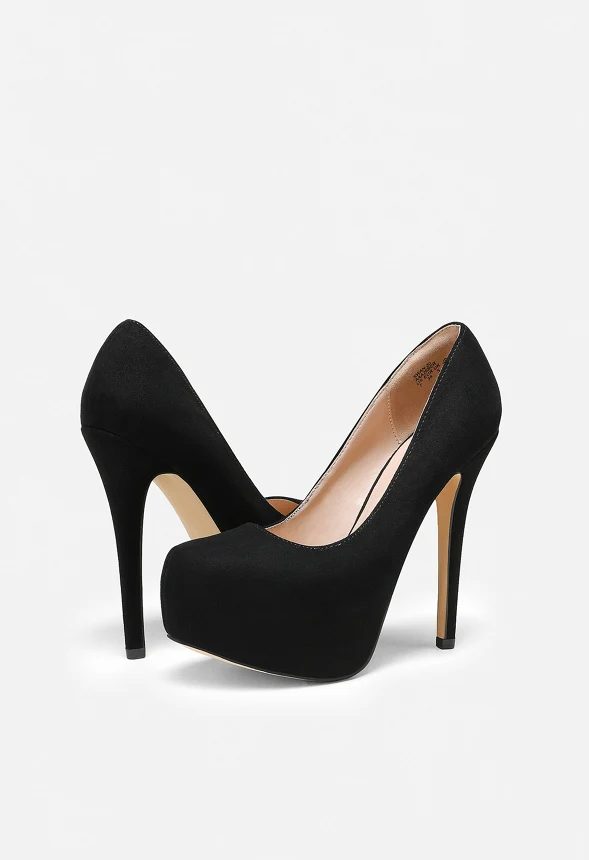 High Heel Stiletto Platform Pump - Image 3