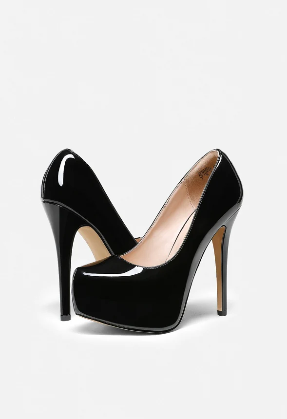 High Heel Stiletto Platform Pump - Image 3