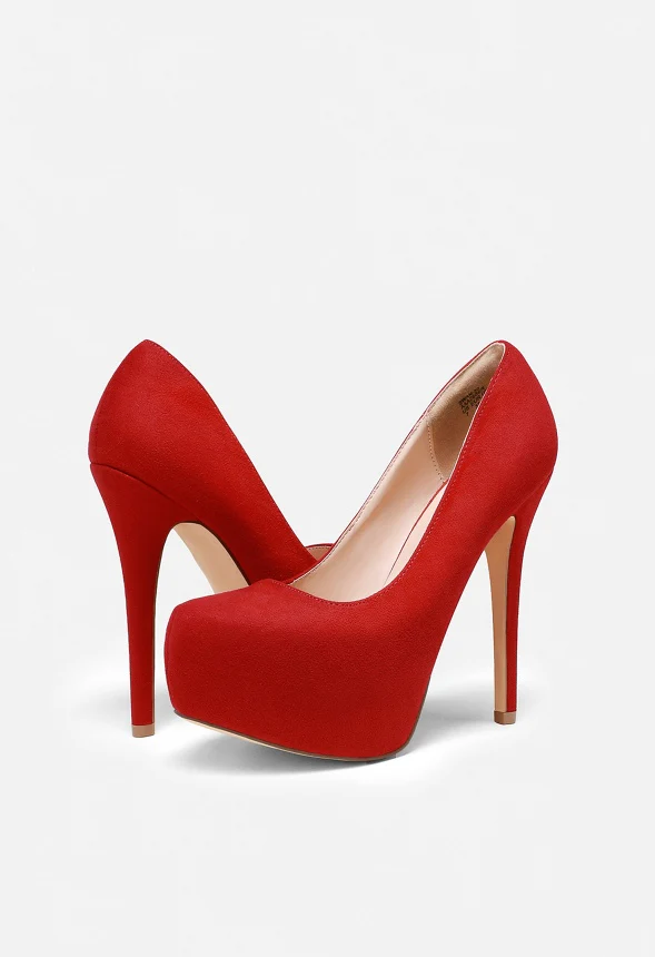 High Heel Stiletto Platform Pump - Image 3