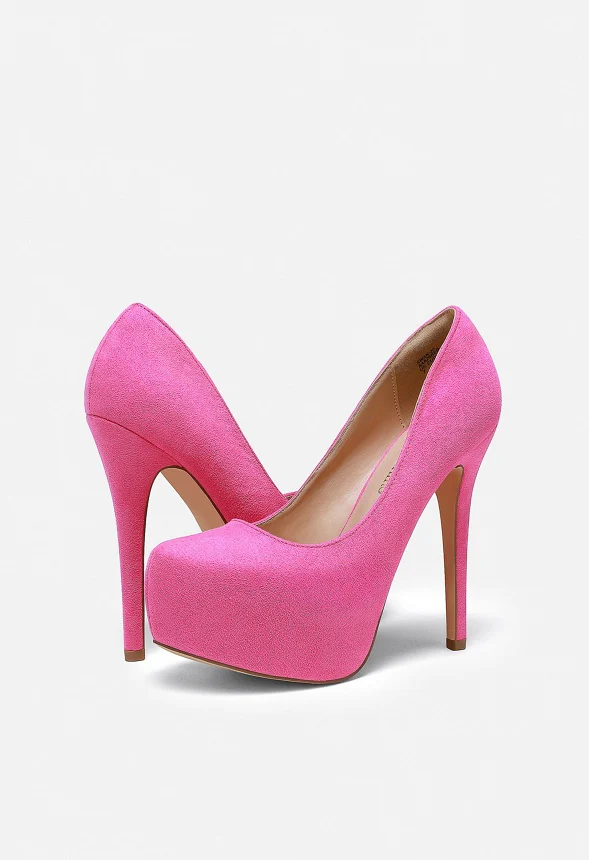High Heel Stiletto Platform Pump - Image 3