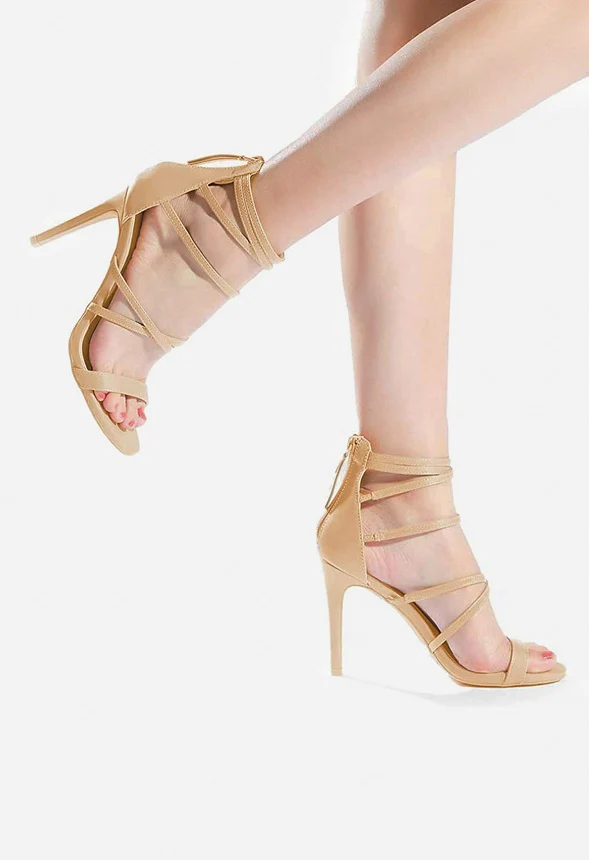 High Heel Strappy Pump Sandal - Image 2
