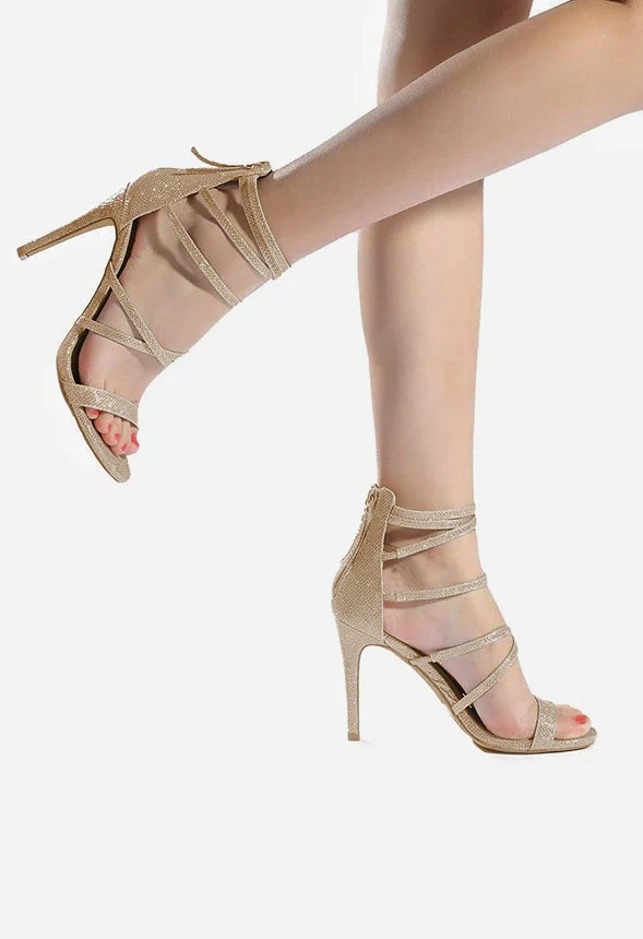 High Heel Strappy Pump Sandal - Image 2