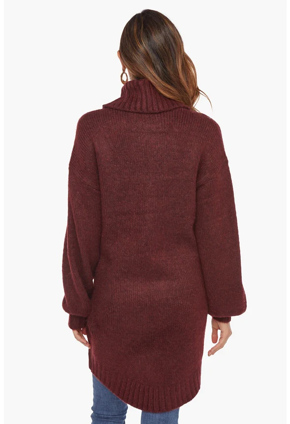 High Low Sweater Dress - Image 3