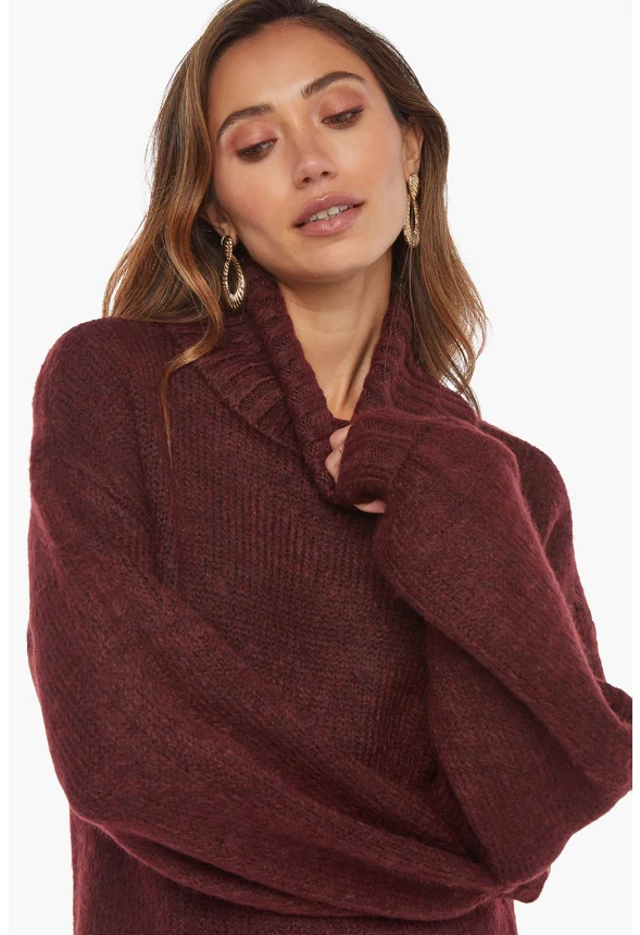 High Low Sweater Dress - Image 4