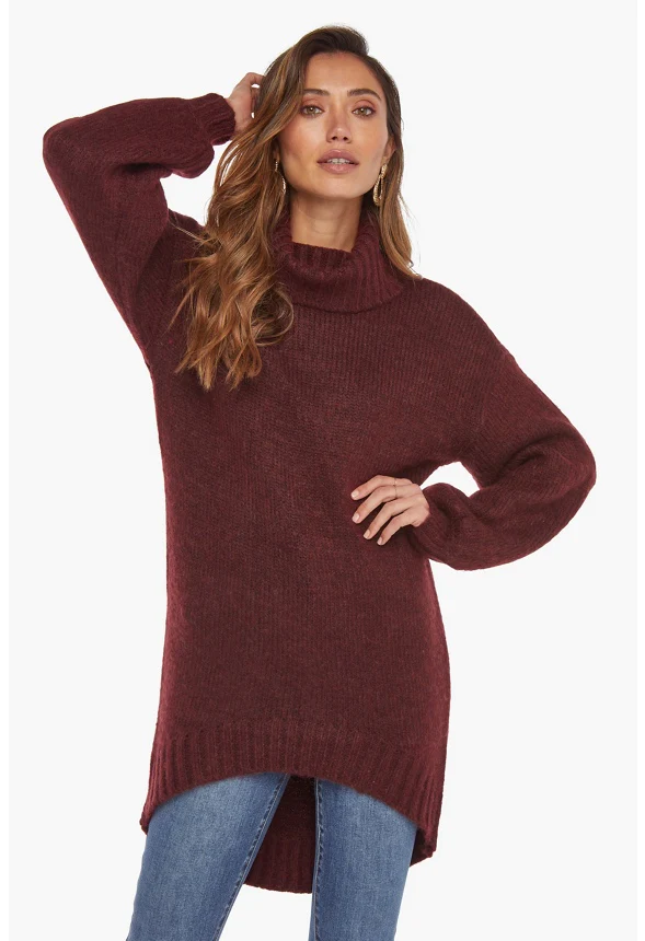 High Low Sweater Dress - Image 5