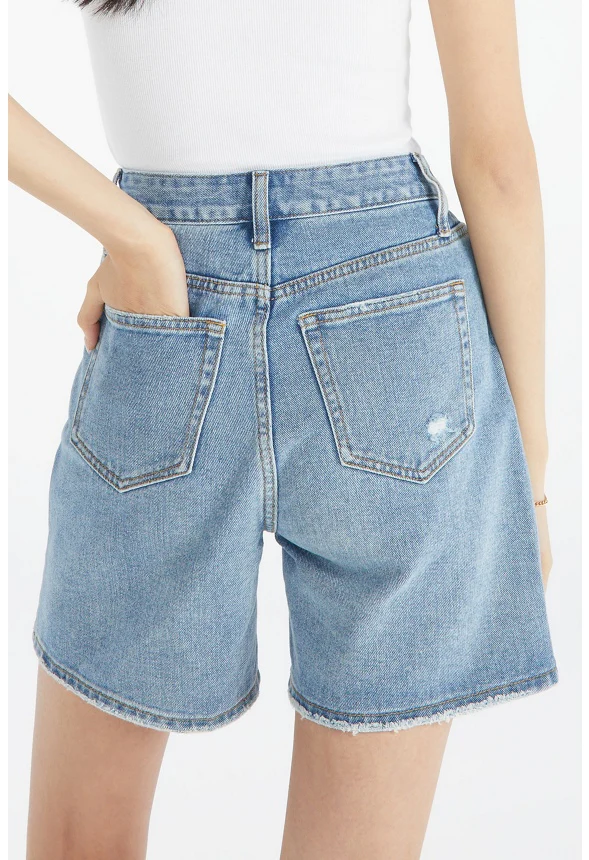 Collins High Rise Bermuda Shorts - Image 4