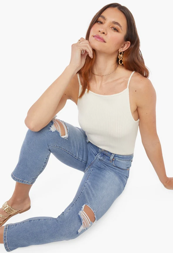Bri High Rise Modern Skinny Jeans - Image 4