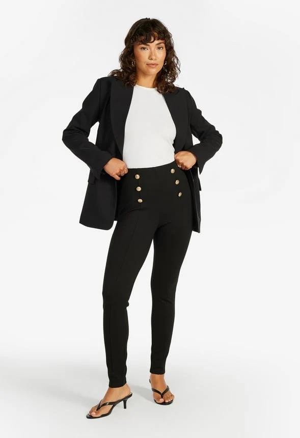 High Rise Ponte Pants - Image 5