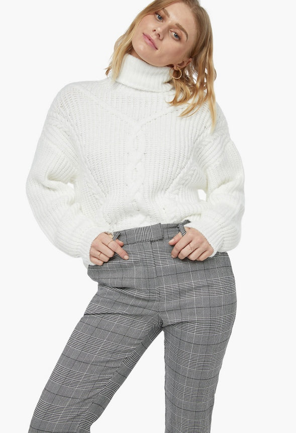High Rise Straight Trousers - Image 4