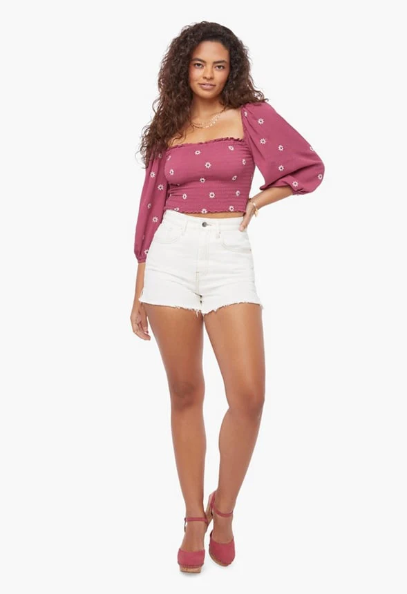 High-Rise Vintage Shorts - Image 4