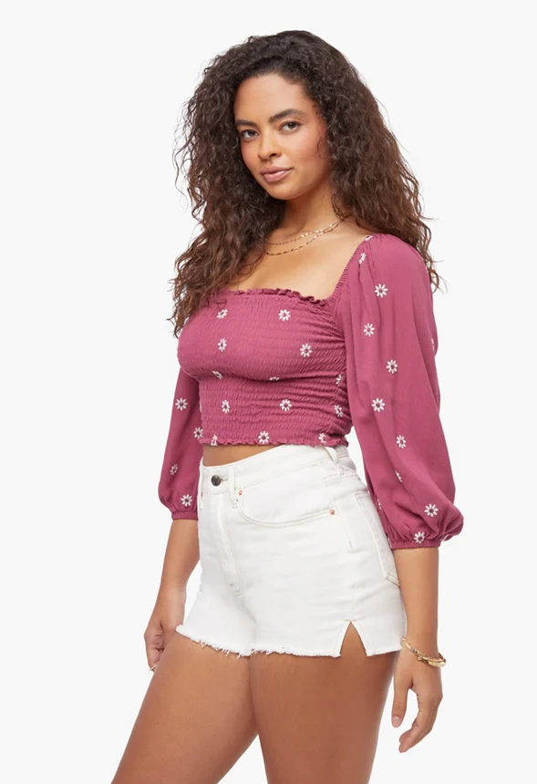 High-Rise Vintage Shorts - Image 5